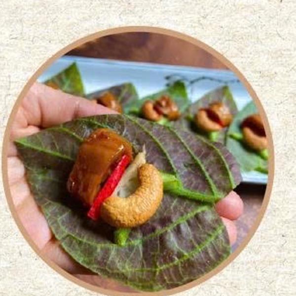 Lá mơ cuốn ngũ sắc